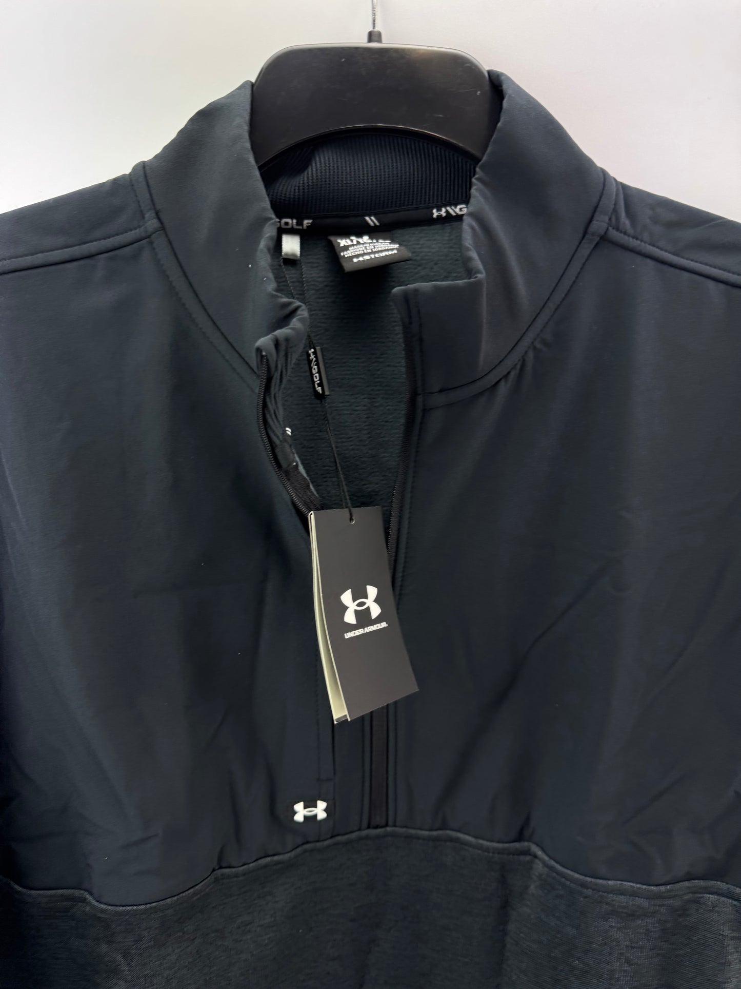 Under Armour Storm Pullover Drive Sweater Fleece 1/2 Zip UK XL /New /24113