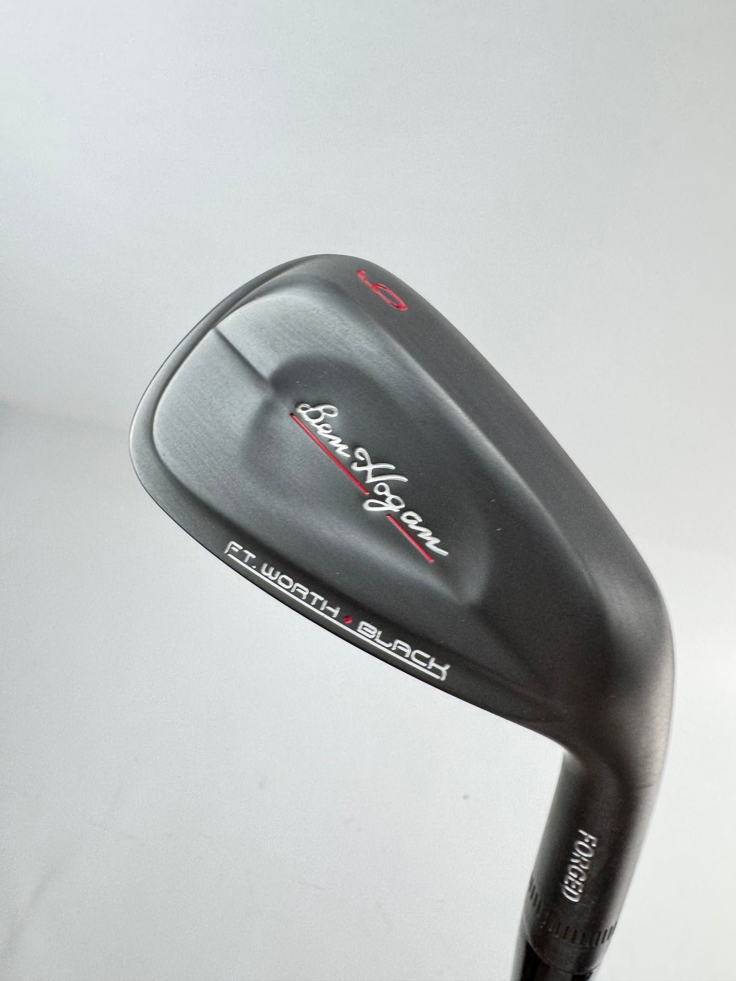 Ben Hogan FT Worth Black 9 Iron Forged Recoil ES 780 F4 Stiff Graphite /25275