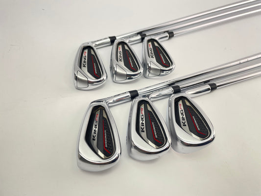 Cobra F9 Irons Speedback 5-PW KBS Tour 90 Regular Steel /Right /New Grips /25172