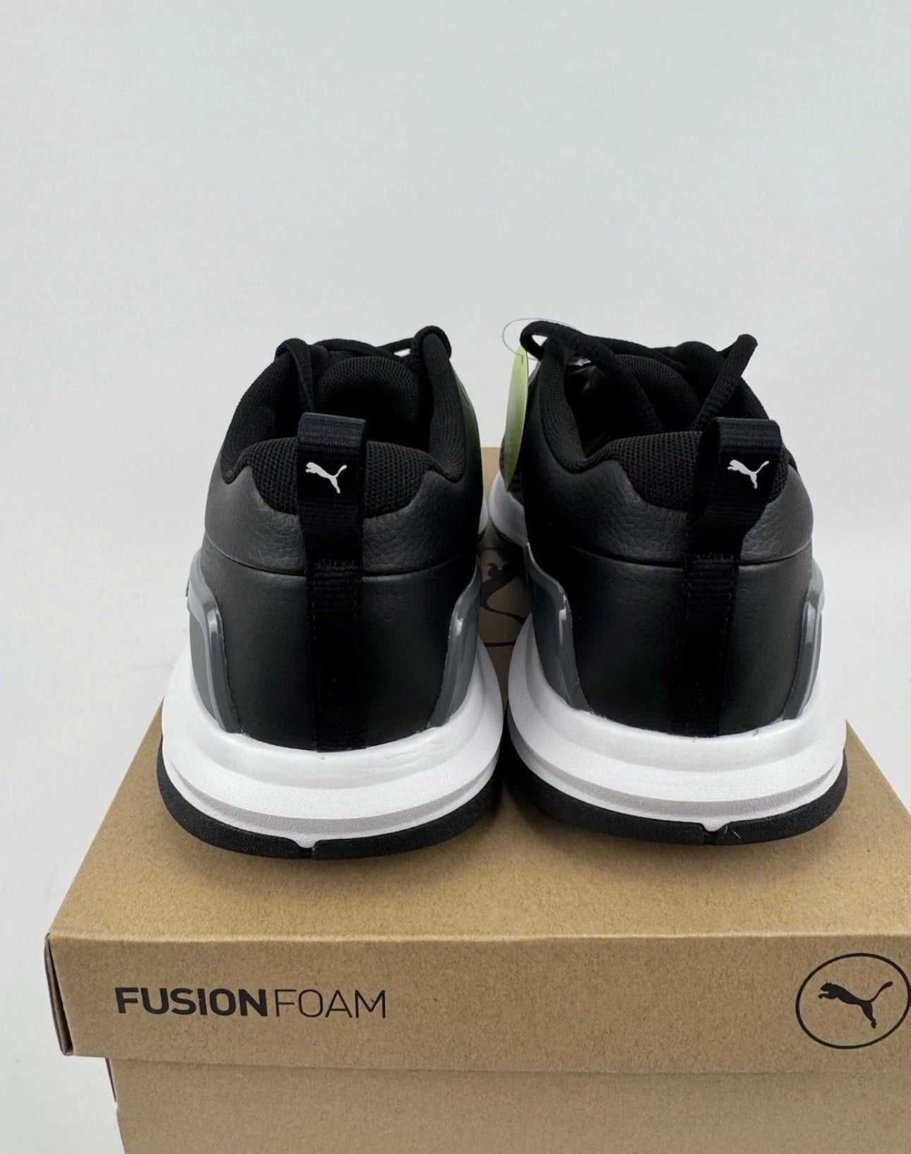 Puma Fusion Plus Spiked Men’s Golf Shoes Black Waterproof