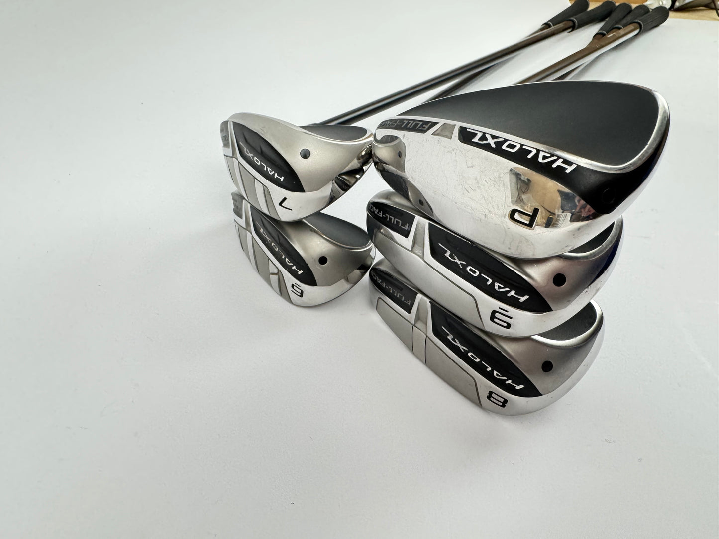 Cleveland XL Halo Irons 6-PW FullFace Helium F2 Senior Graphite /Right /33013
