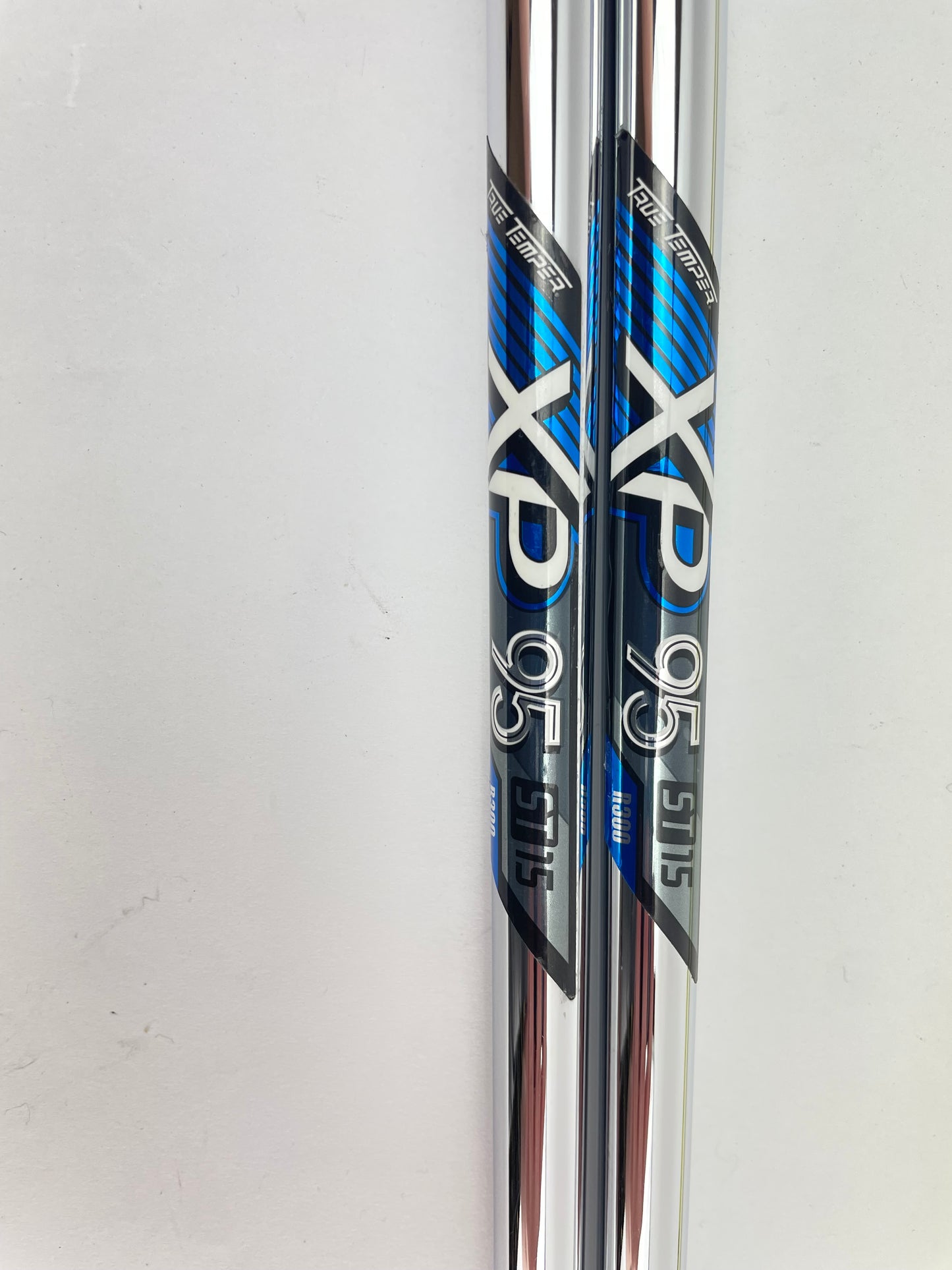 True Temper XP95 Iron Shafts R300 Regular Flex Steel 36” 35.5” /0.370 Parallel Tip
