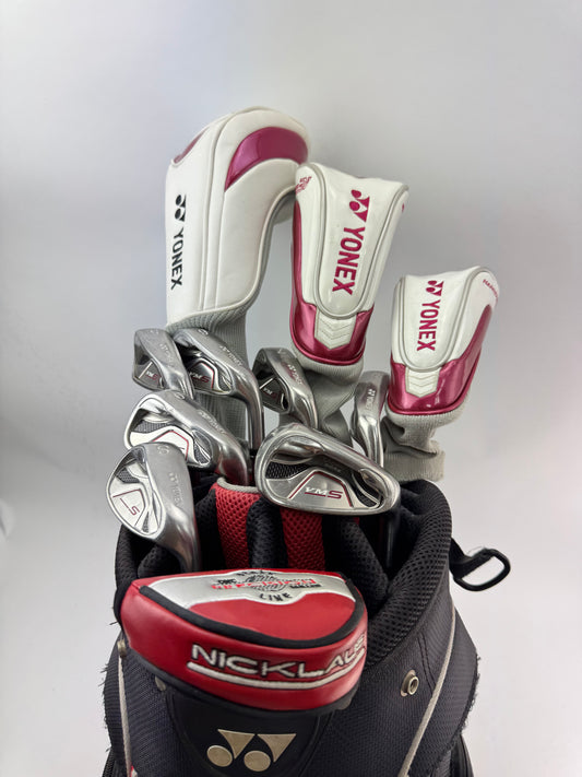 Yonex VMS Ladies Package Set 11 Clubs Graphite /Yonex Bag /New Grips/24632