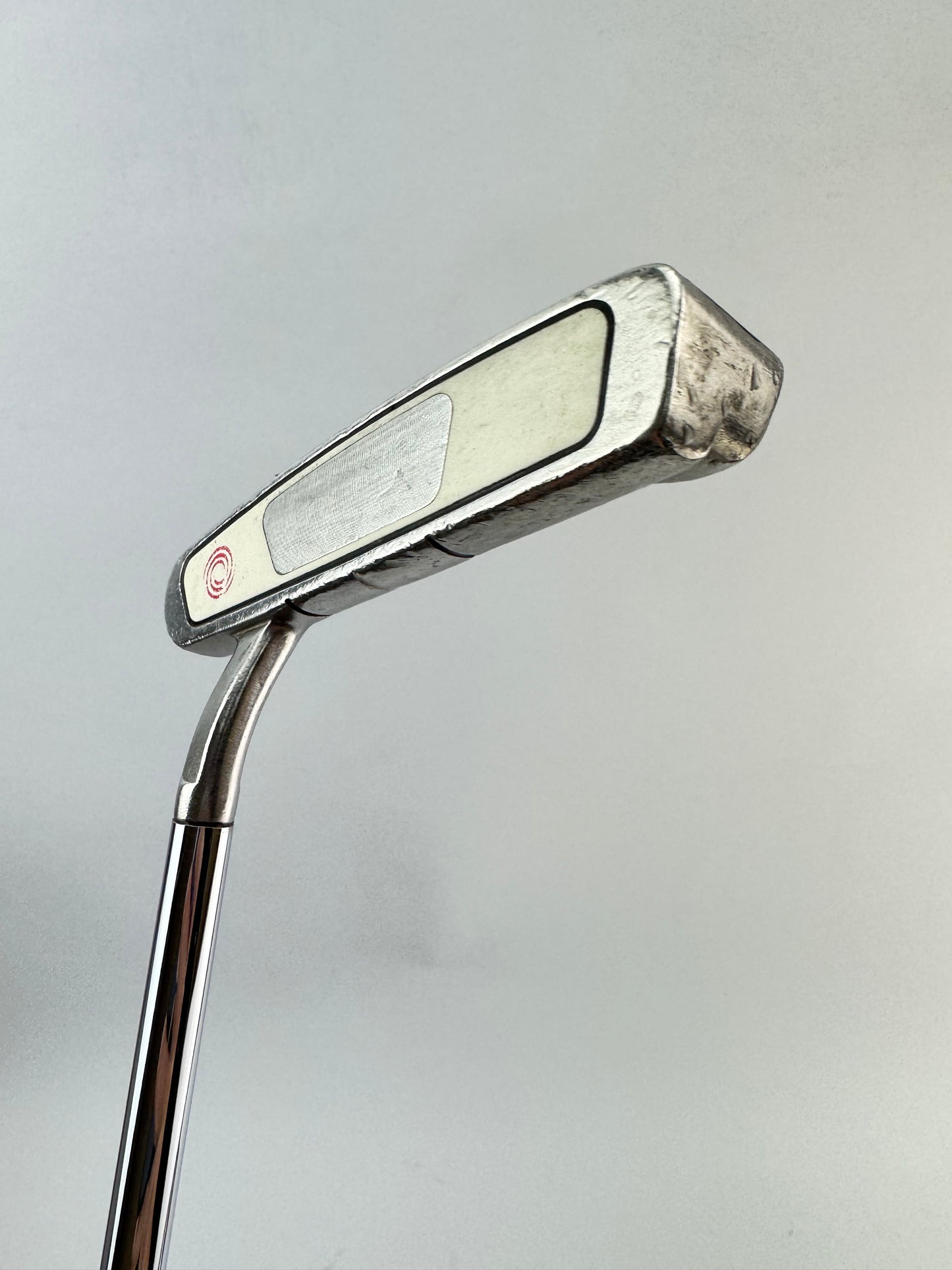 Odyssey White Steel Putter #2 Blade Heel Shafted 35” /Right /New Grip /24386