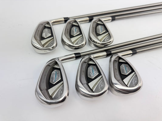Callaway Rogue X Irons 5-PW Aerotech Steelfiber Regular Graphite /Right /25093