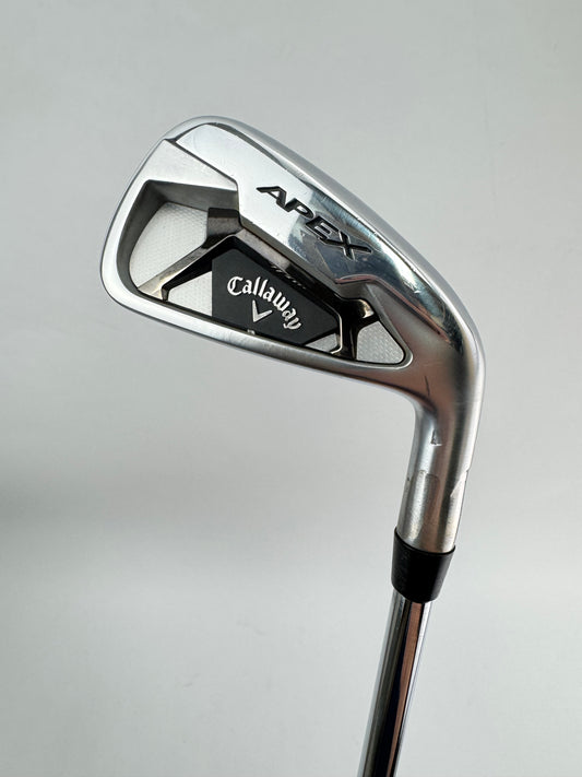 Callaway Apex 21 4 Iron Forged KBS $-Taper Lite Stiff Flex Steel /Right /24581