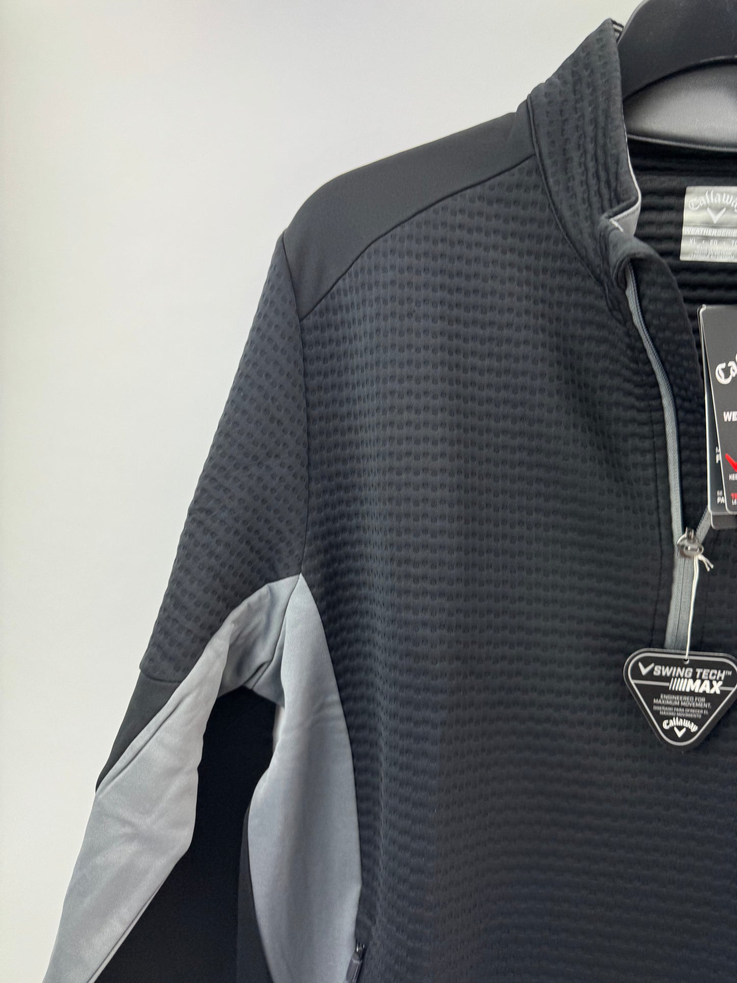 Callaway Golf Midweight 1/4 Zip Swingtech Thermal Pullover UK XL /New /25232