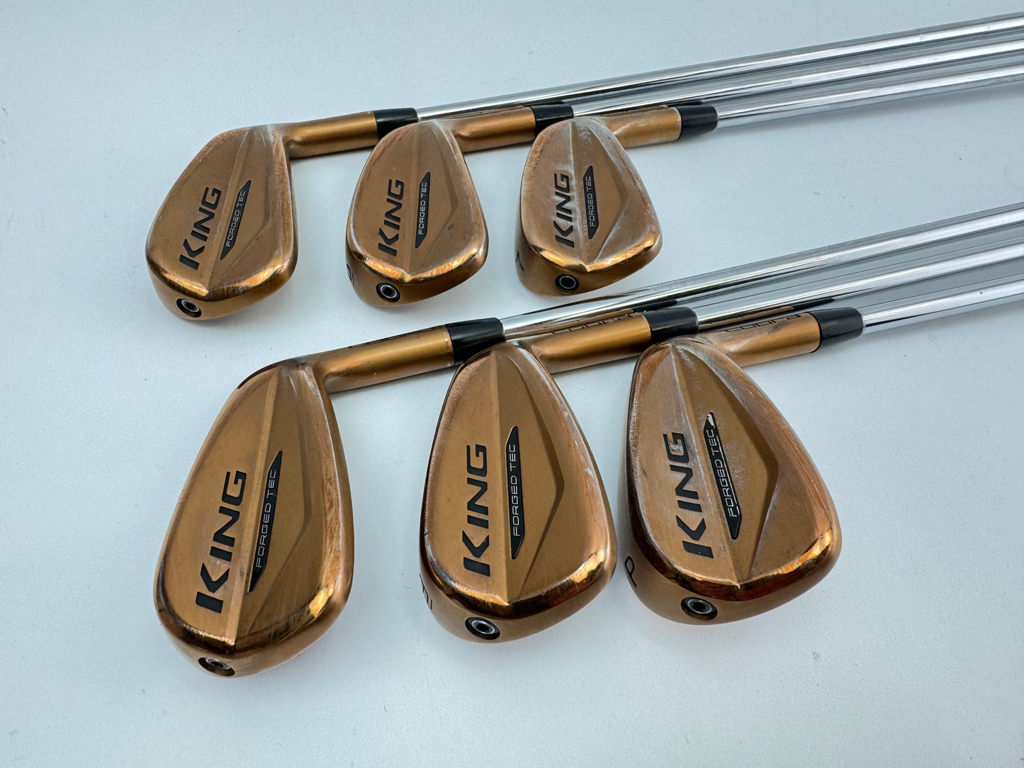 Cobra Forged Tec Copper Irons 5-PW Elevate MPH 95 Regular Steel +1/2” /28864