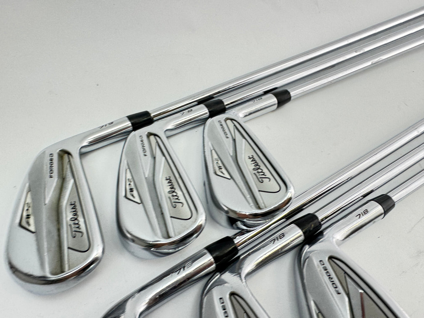 Titleist AP2 718 Irons 5-PW AMT Tour White S300 Stiff Steel /Right Handed /27163