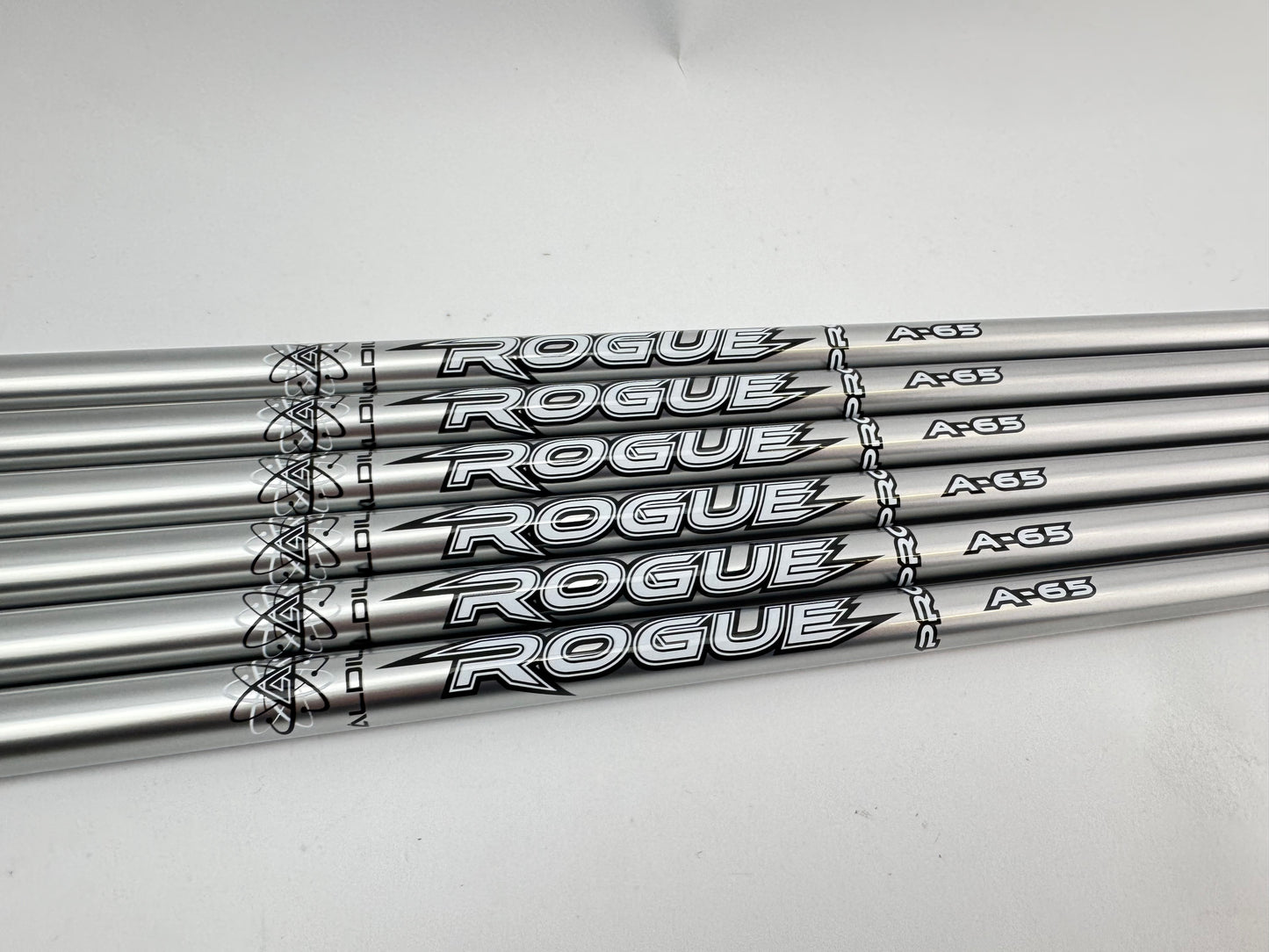 Aldila Rogue Pro Iron Shaft Set (6) 65 Senior Flex Graphite 40.25” /0.370 /New