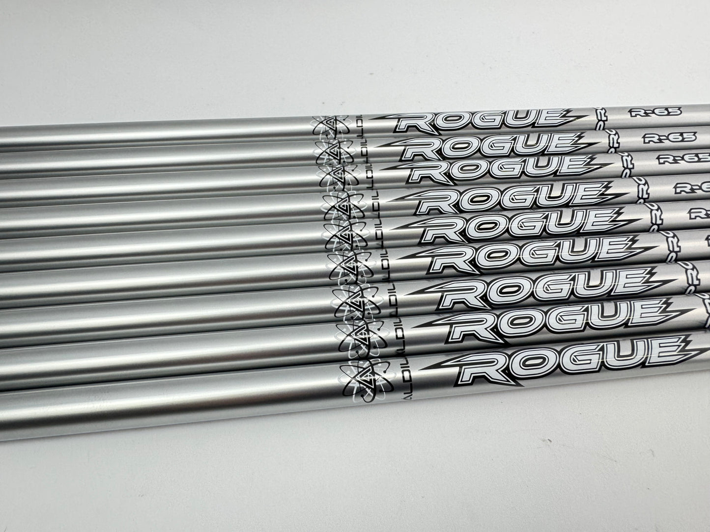 Aldila Rogue Pro Iron Shaft Set (9) Regular Flex Graphite 40.25” /0.370 /New