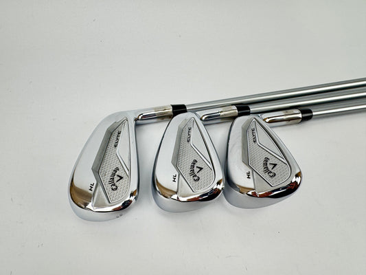 Callaway Elyte HL Irons 6,8+PW Aldila Rogue Senior Graphite /New Shafts /31830