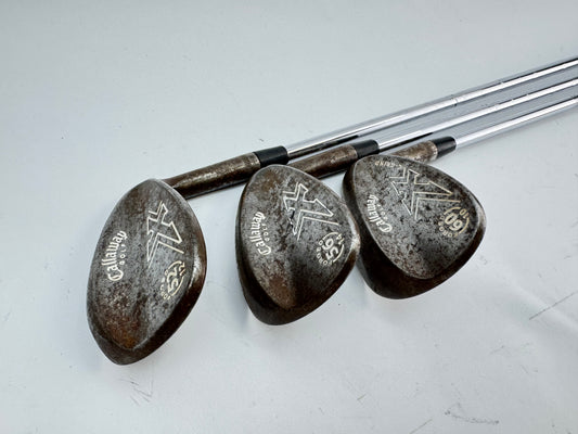 Callaway X Series Wedge Set 52/56/60* Wedge Flex Steel /Winn Oversize /26998