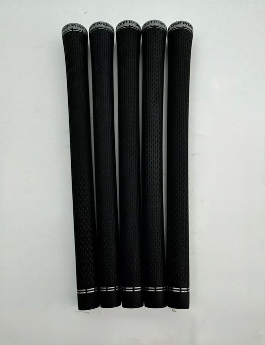Golf Pride Tour Velvet 360 Grips (5) /Standard /Black /Grey /Pulled/23372