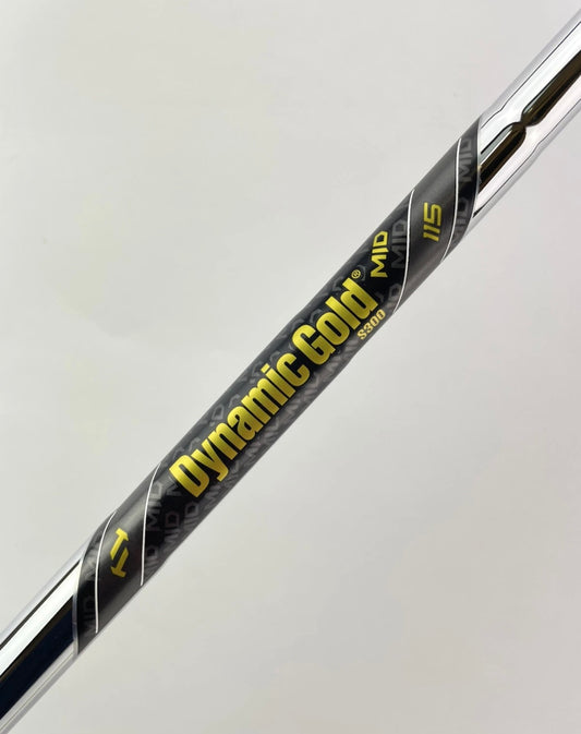 Dynamic Gold 115 Iron Shaft Mid S300 Stiff Flex Steel 35” /0.355 /23012