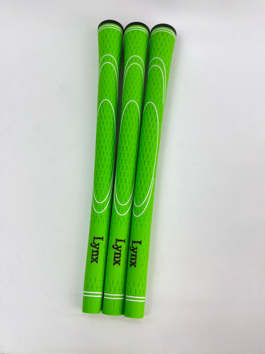 Lynx Golf Grips (3) Men’s Standard /Green/Black /New /22025