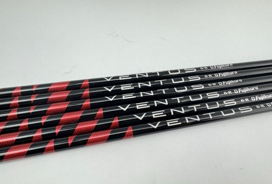 Fujikura Ventus Iron Shaft Set (6) Red 6-R Regular Graphite 0.355 Tapered /32664