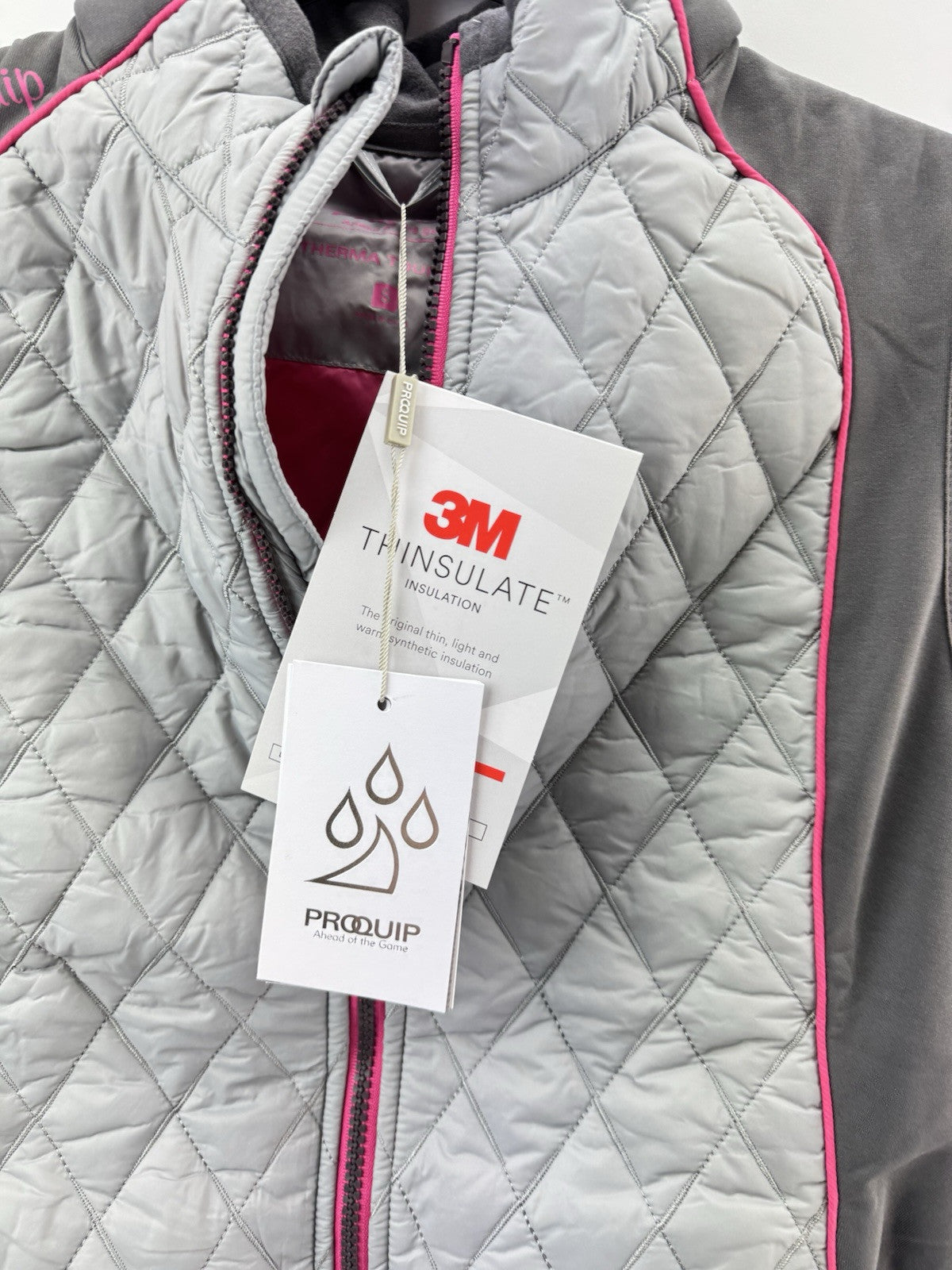 Proquip Womens Thermal Gilet Ava Full Zip /Size UK 8 (Small) New /223787