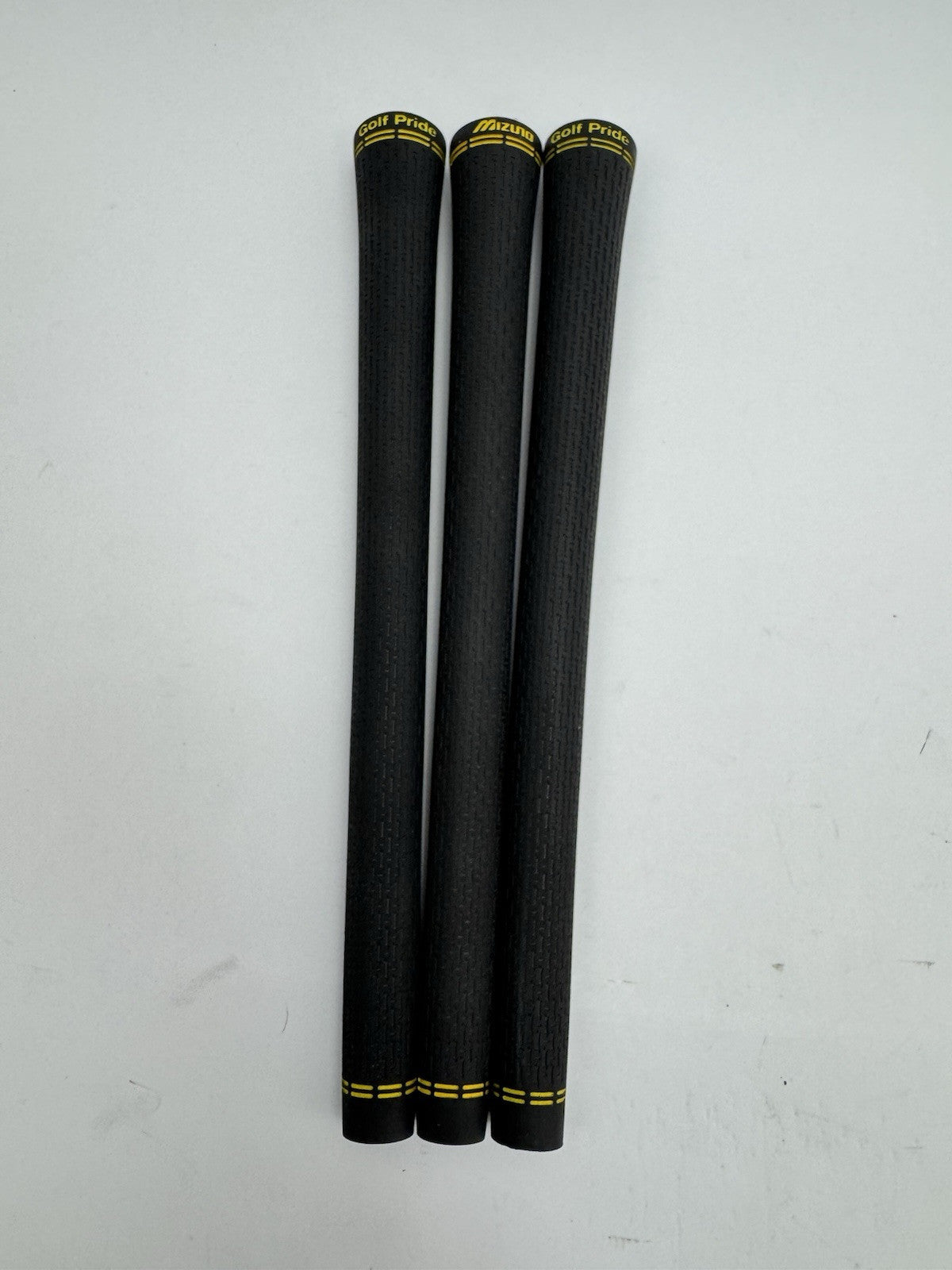 Golf Pride Golf Grips (3) Mizuno /Mens Standard /Black/Yellow /Pulled /284600