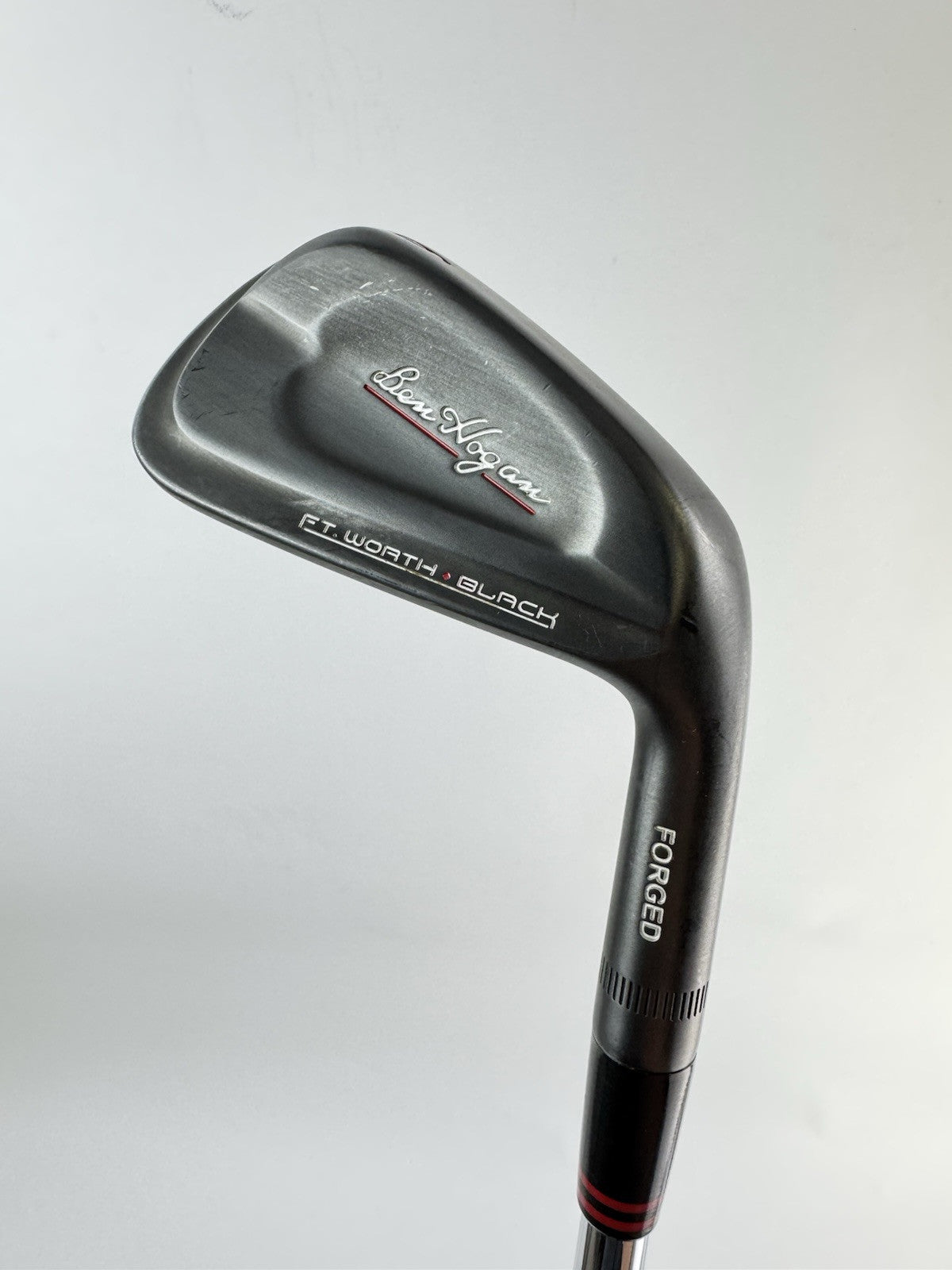 Ben Hogan FT Worth Black 6 Iron Forged KBS Tour 90 Stiff Steel /Right /231890