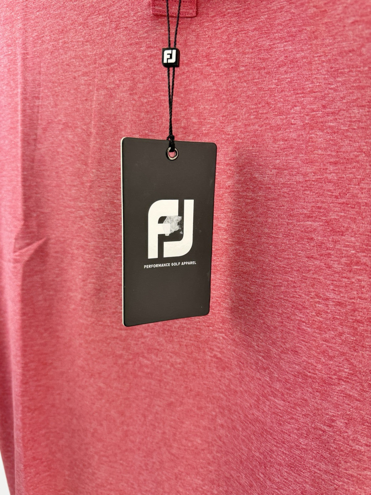 Footjoy Golf Mens Polo Shirt Heather Self Collar UK Small /New /230595