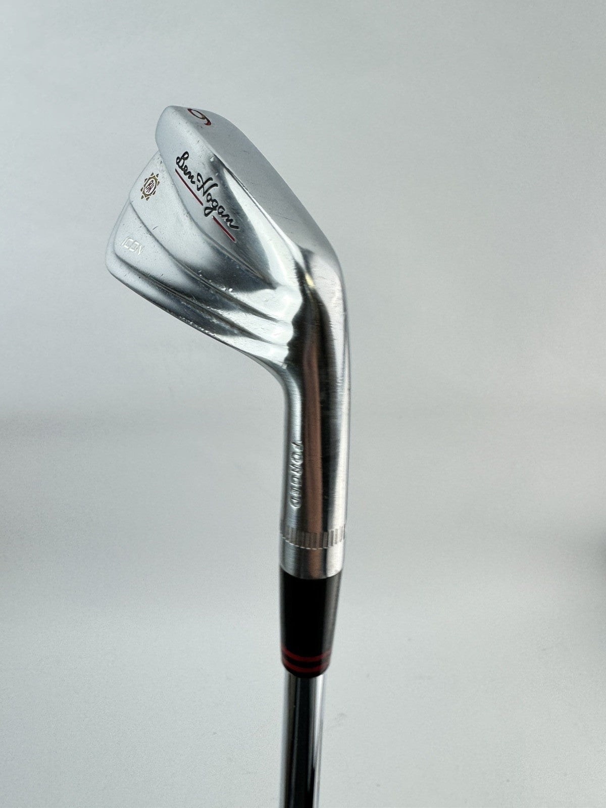 Ben Hogan Icon 6 Iron Forged KBS Tour 90 Stiff Flex Steel /Right Handed /225125
