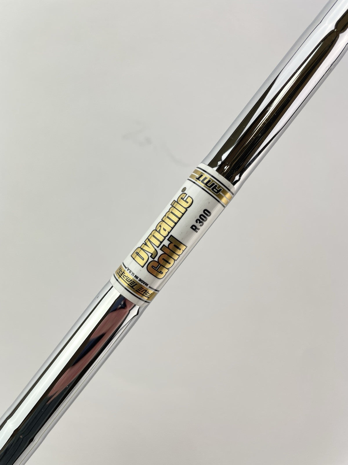 Dynamic Gold AMT Iron Shaft R300 Regular Flex Steel 35.25” /0.355 Tapered /233962