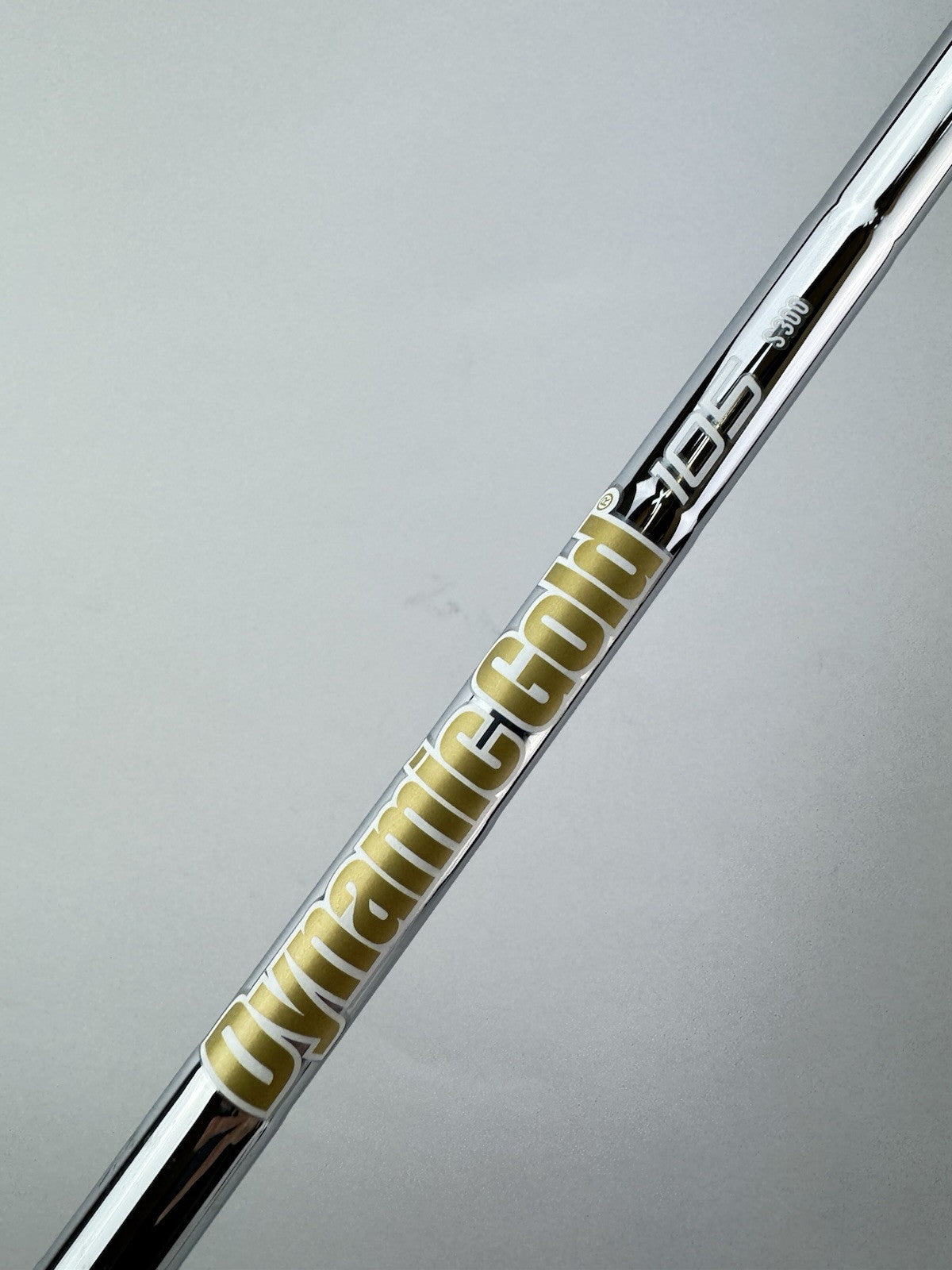 Dynamic Gold 105 Iron Shaft S300 Stiff Flex Steel 35.25”/0.355 Tapered/255972