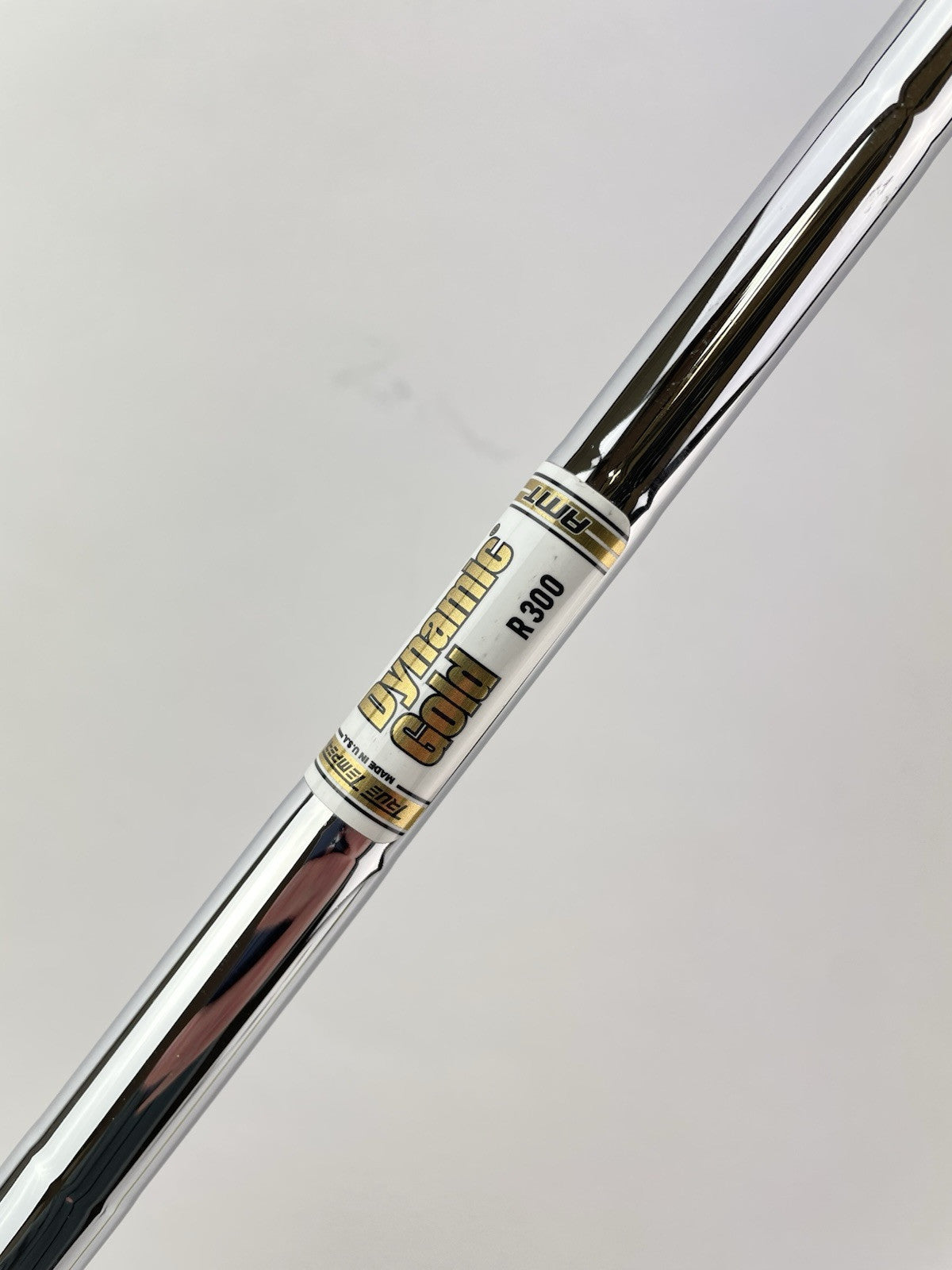 Dynamic Gold AMT Iron Shaft R300 Regular Flex Steel 35.25” /0.355 Tapered /233961