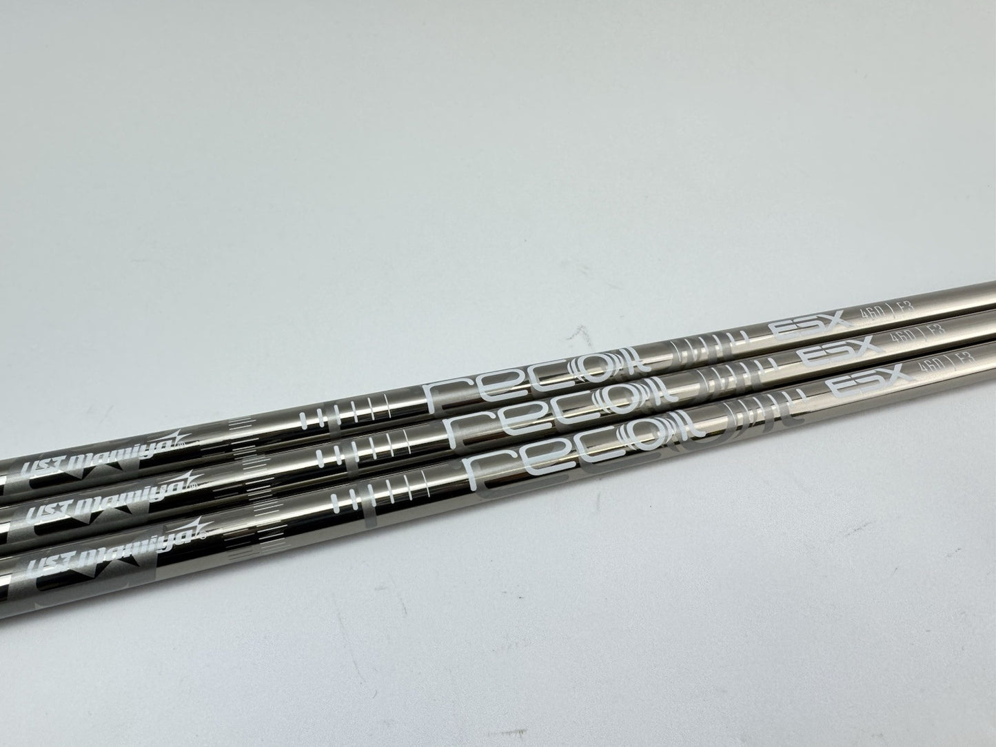 UST Mamiya Recoil Wedge Shaft Set (3) ESX F3 Regular Graphite 0.355 Taper /233640