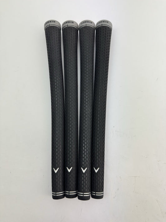 Callaway Lamkin Golf Grips (4) Crossline Standard /Black/Grey /Pulled /280580