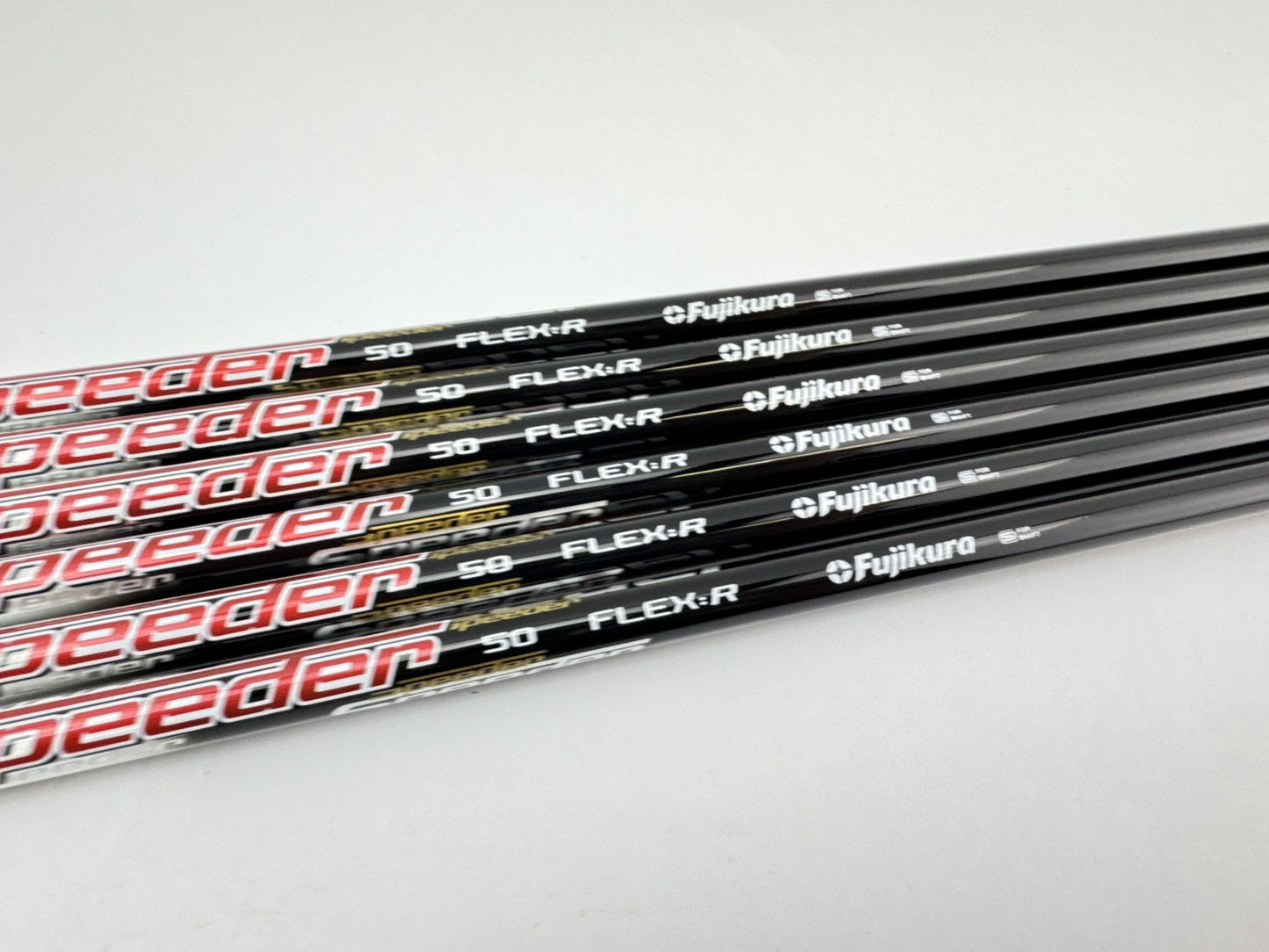 Fujikura Air Speeder Iron Shaft Set (6) 50 Regular Flex Graphite 41.5 /0.3704