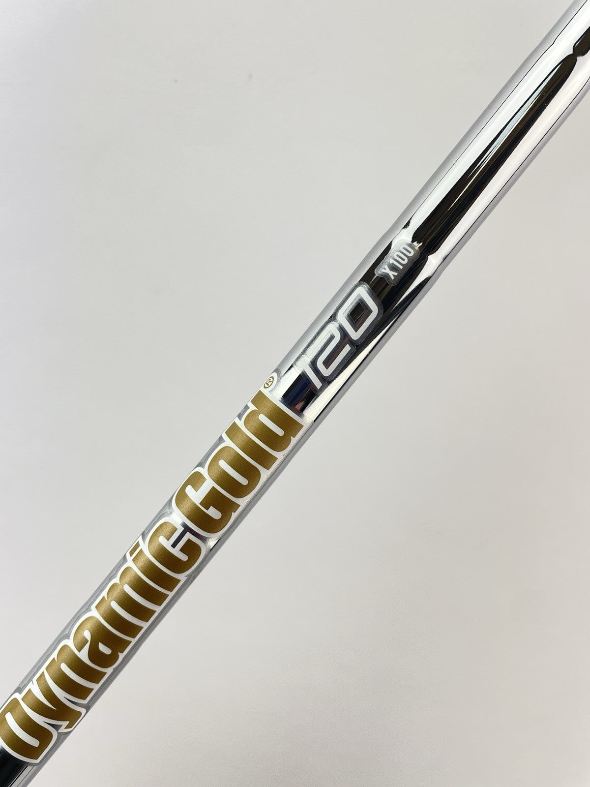 Dynamic Gold 120 Iron Shaft X100 X Flex Steel 35.25 /0.355 Tapered /231103