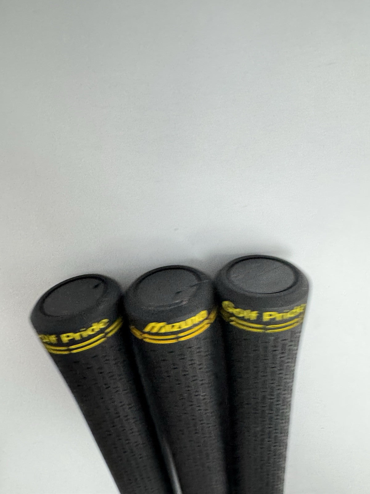 Golf Pride Golf Grips (3) Mizuno /Mens Standard /Black/Yellow /Pulled /284604
