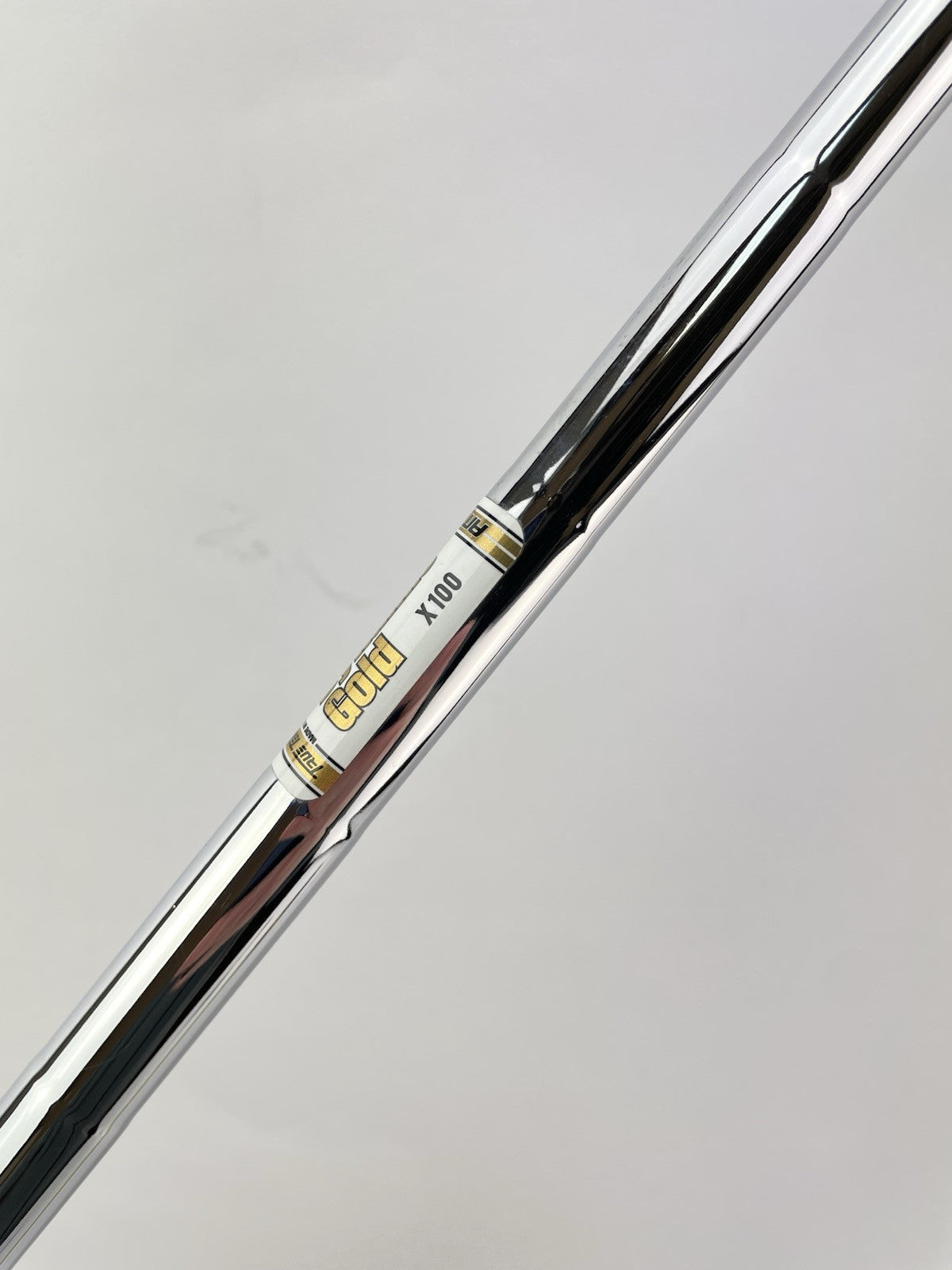 Dynamic Gold AMT Iron Shaft X100 Extra Stiff Steel 35.5 /0.355 Tapered /233306