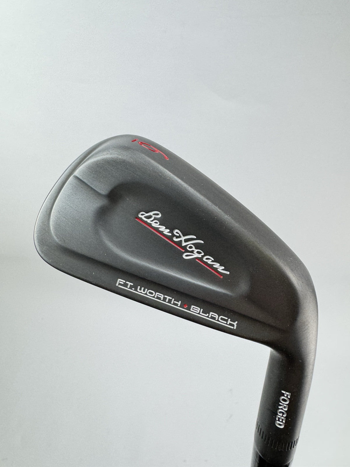 Ben Hogan FT Worth Black 6 Iron Forged DG R300 Regular Steel /Right/New /232932