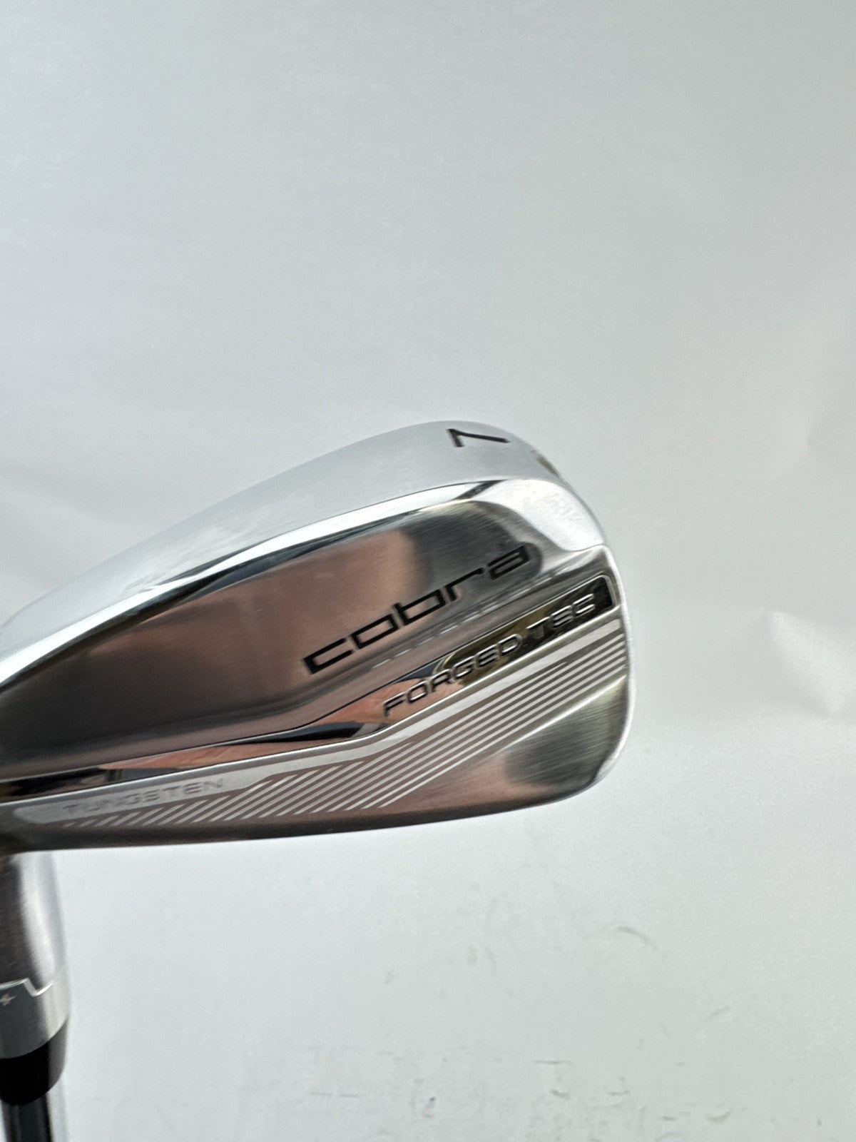 Cobra Forged Tec 7 Iron Left Handed Ultralite Stiff Flex Steel /Demo /228533