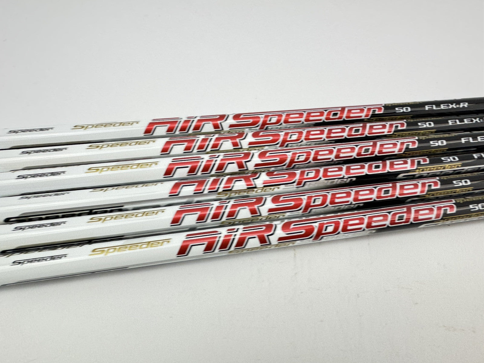Fujikura Air Speeder Iron Shaft Set (6) 50 Regular Flex Graphite 41.5 0.3701