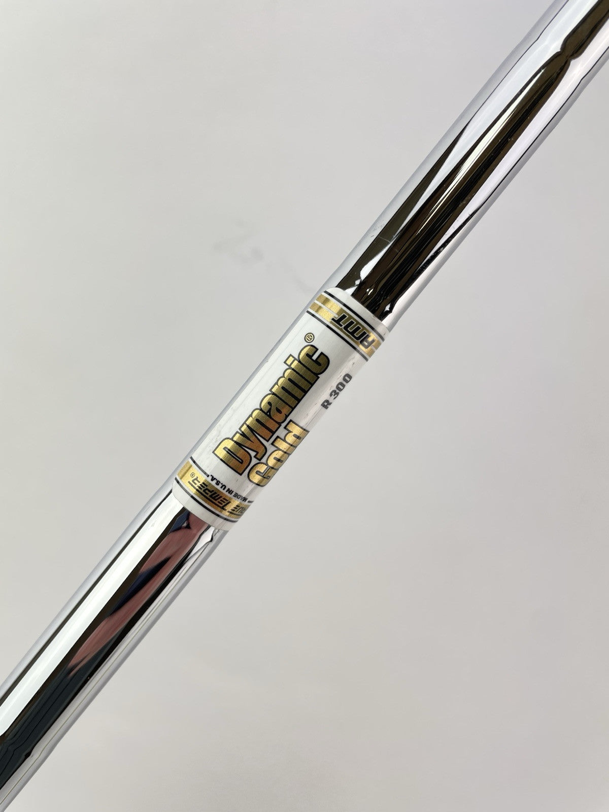 Dynamic Gold AMT Iron Shaft R300 Regular Flex Steel 35.25” /0.355 Tapered /233963