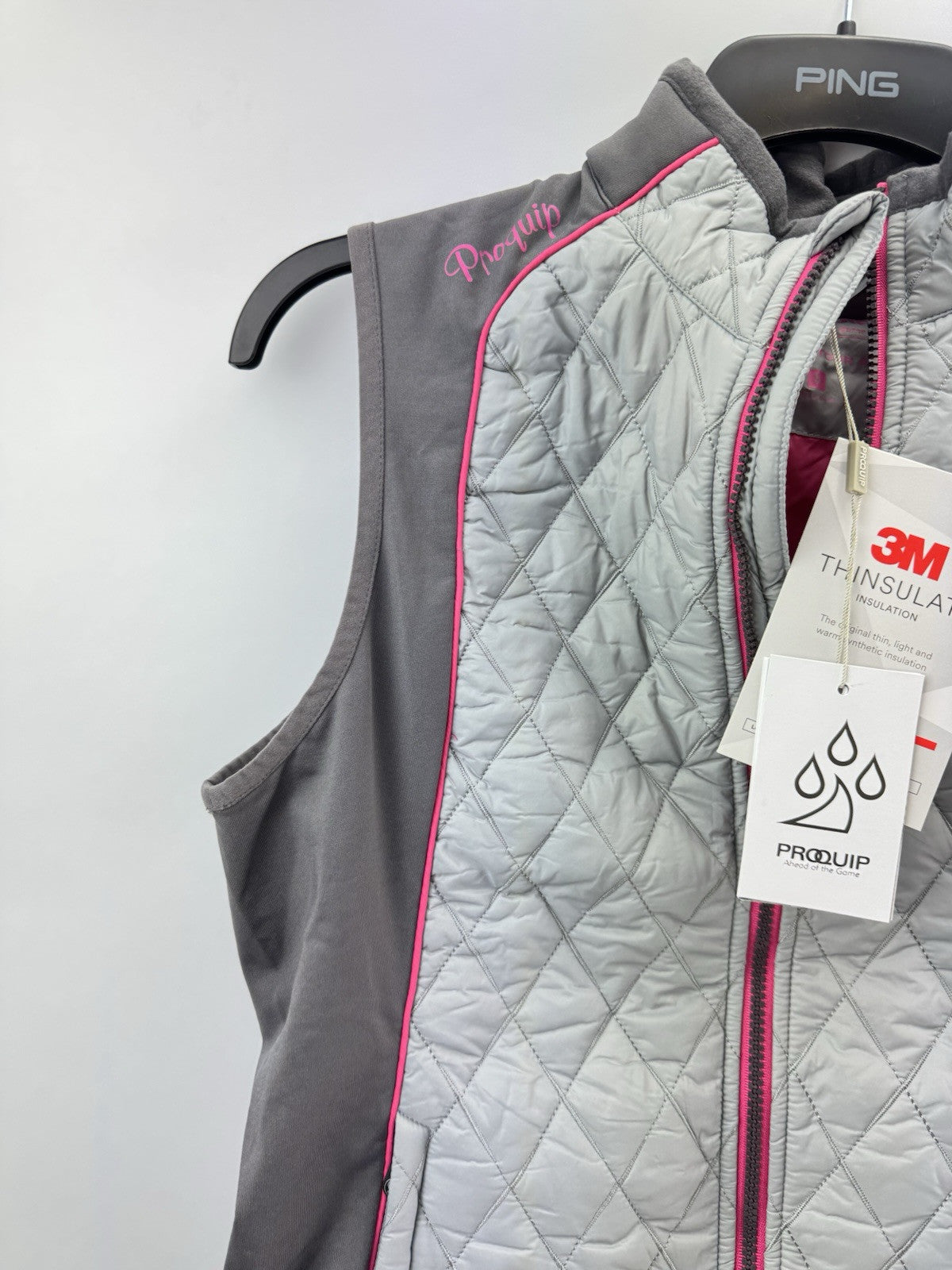 Proquip Womens Thermal Gilet Ava Full Zip /Size UK 8 (Small) New /223782