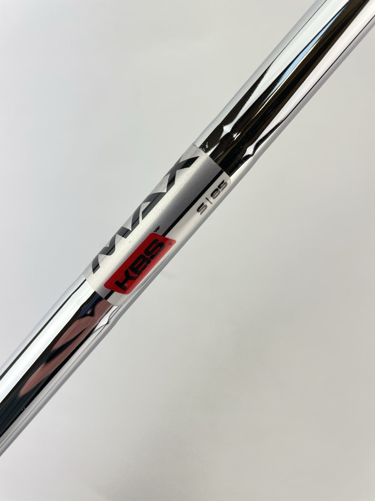 KBS Max 85 Iron Shaft Stiff Flex Steel 35.5 /0.370 Parallel Tip /340274