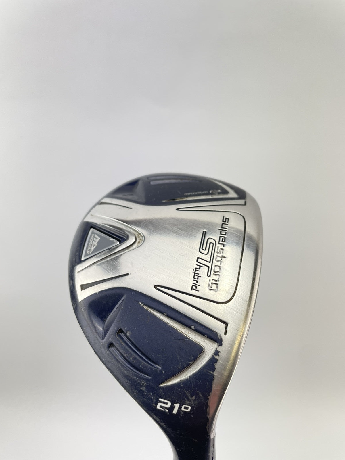 MD Golf Hybrid 21* Superstrong ST Uniflex Graphite /Right /New Grip /229461