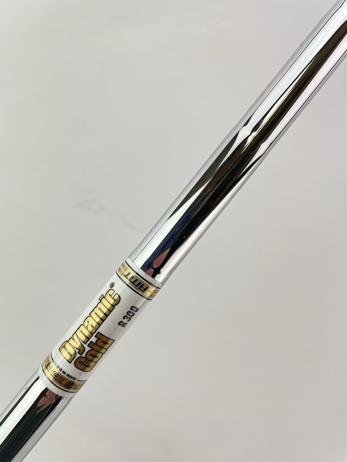 Dynamic Gold AMT Iron Shaft R300 Regular Flex Steel 35.25” /0.355 Tapered /233965