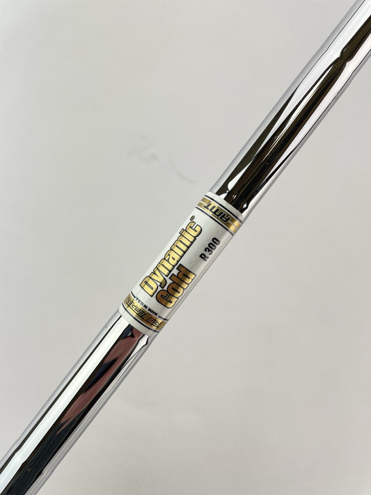 Dynamic Gold AMT Iron Shaft R300 Regular Flex Steel 35.25” /0.355 Tapered /233960