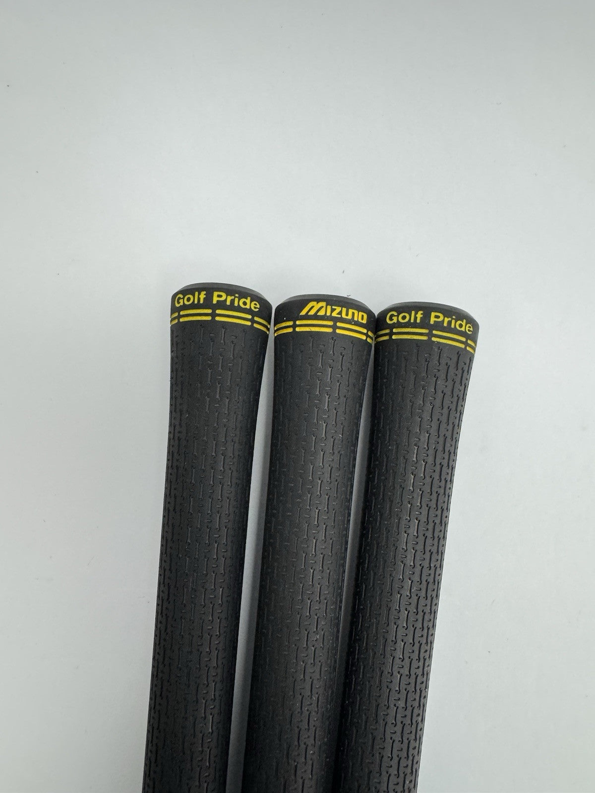 Golf Pride Golf Grips (3) Mizuno /Mens Standard /Black/Yellow /Pulled /284601
