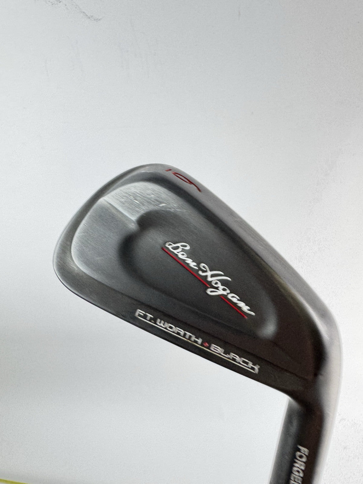 Ben Hogan FT Worth Black 6 Iron Forged KBS Tour 90 Stiff Steel /Right /231892