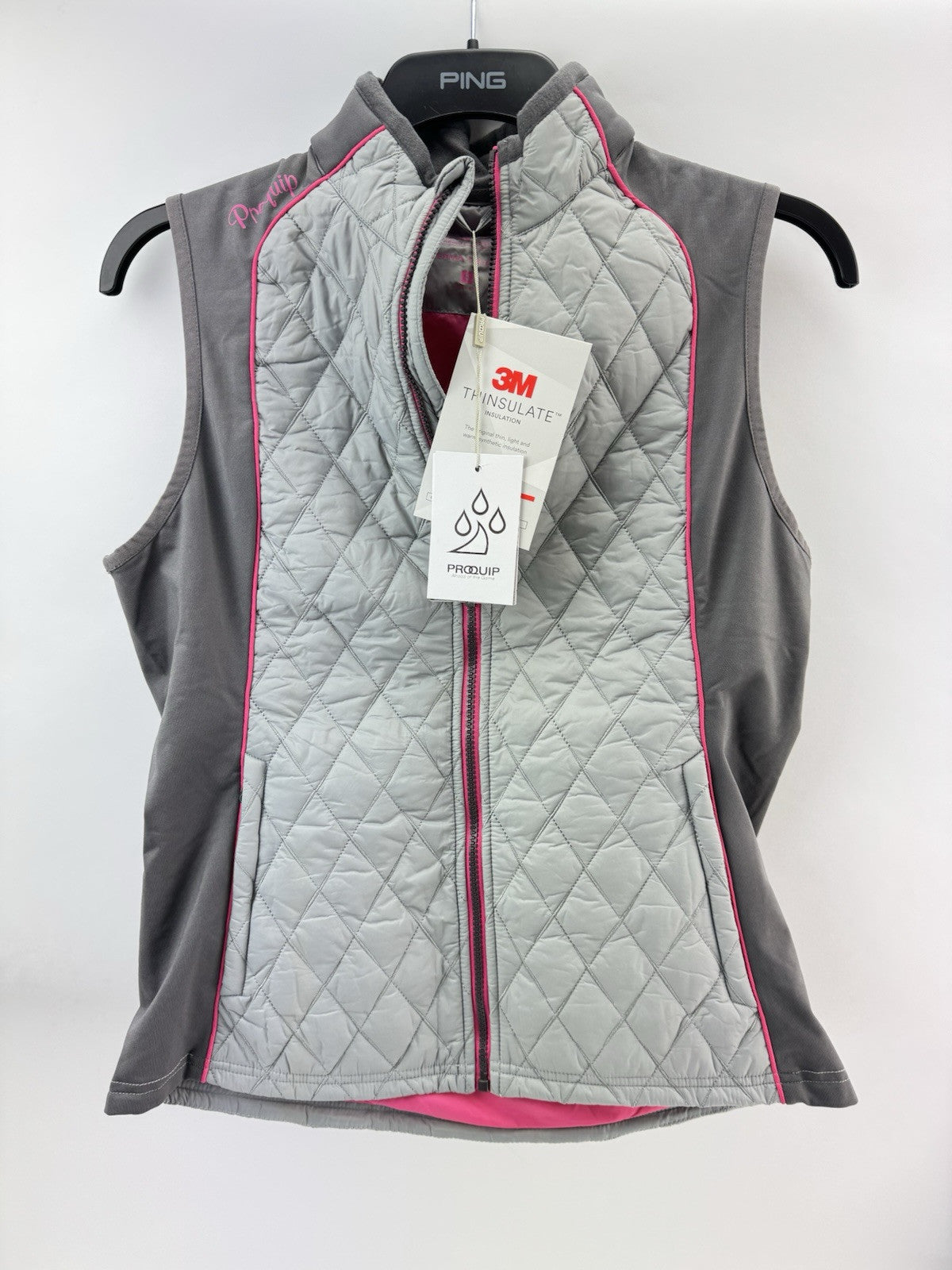 Proquip Womens Thermal Gilet Ava Full Zip /Size UK 8 (Small) New /223780