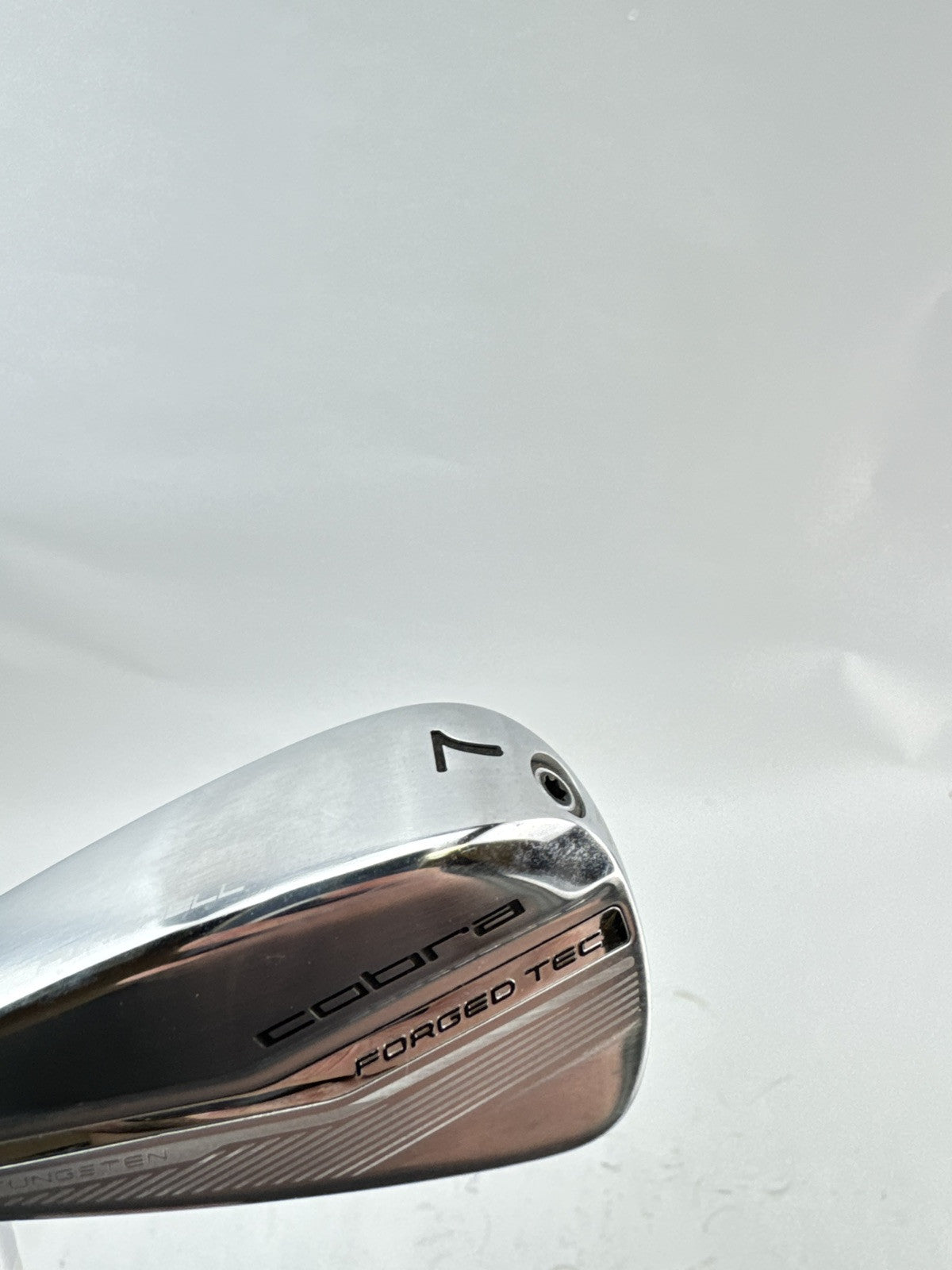 Cobra Forged Tec 7 Iron Left Handed Ultralite Stiff Flex Steel /Demo /228534