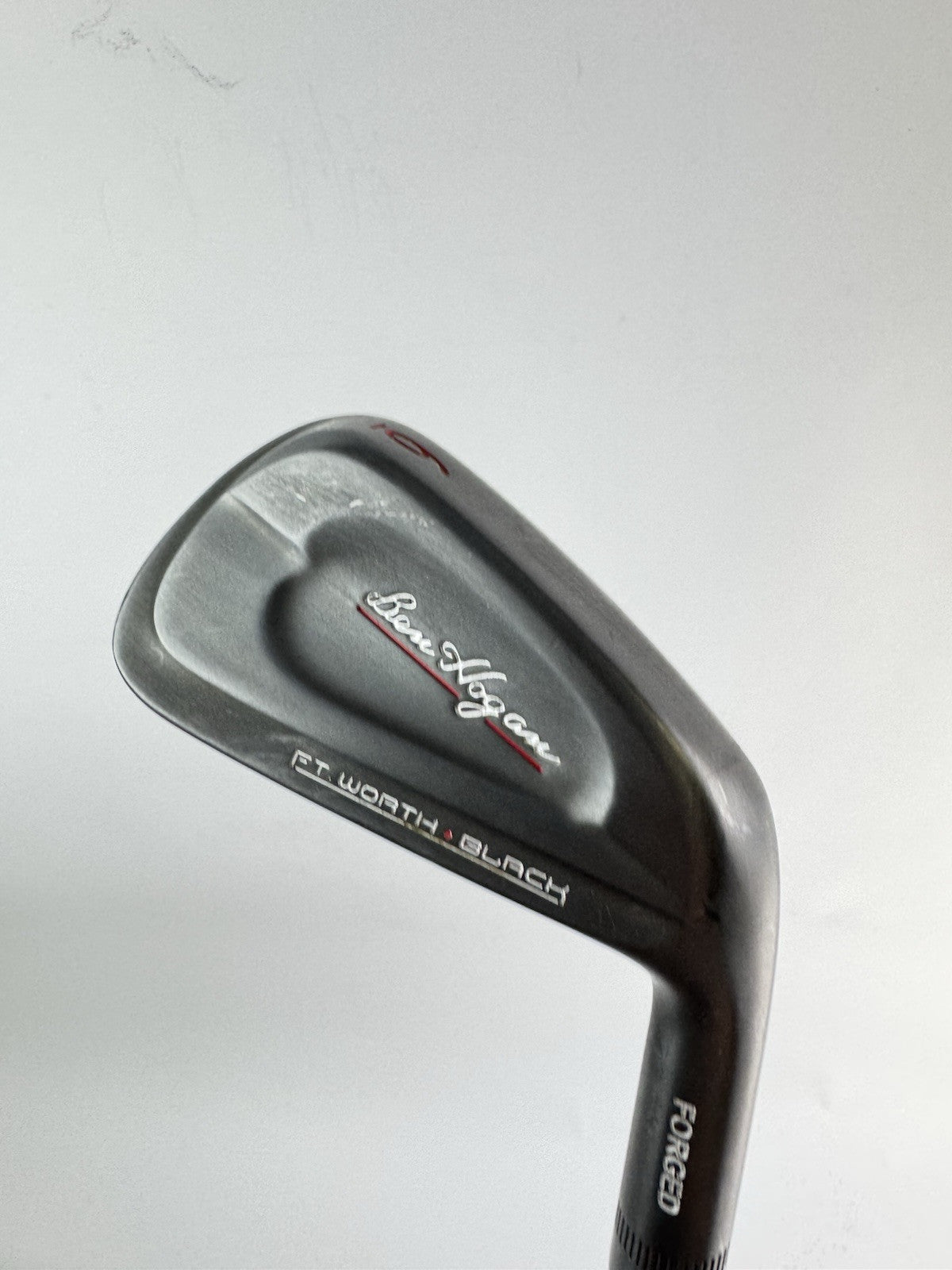 Ben Hogan FT Worth Black 6 Iron Forged KBS Tour 90 Stiff Steel /Right /231891