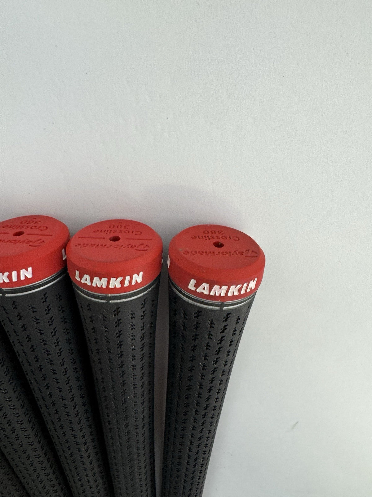 Taylormade Lamkin Golf Grips (5) Crossline 360 Standard /Black/Red /Pulled/231945